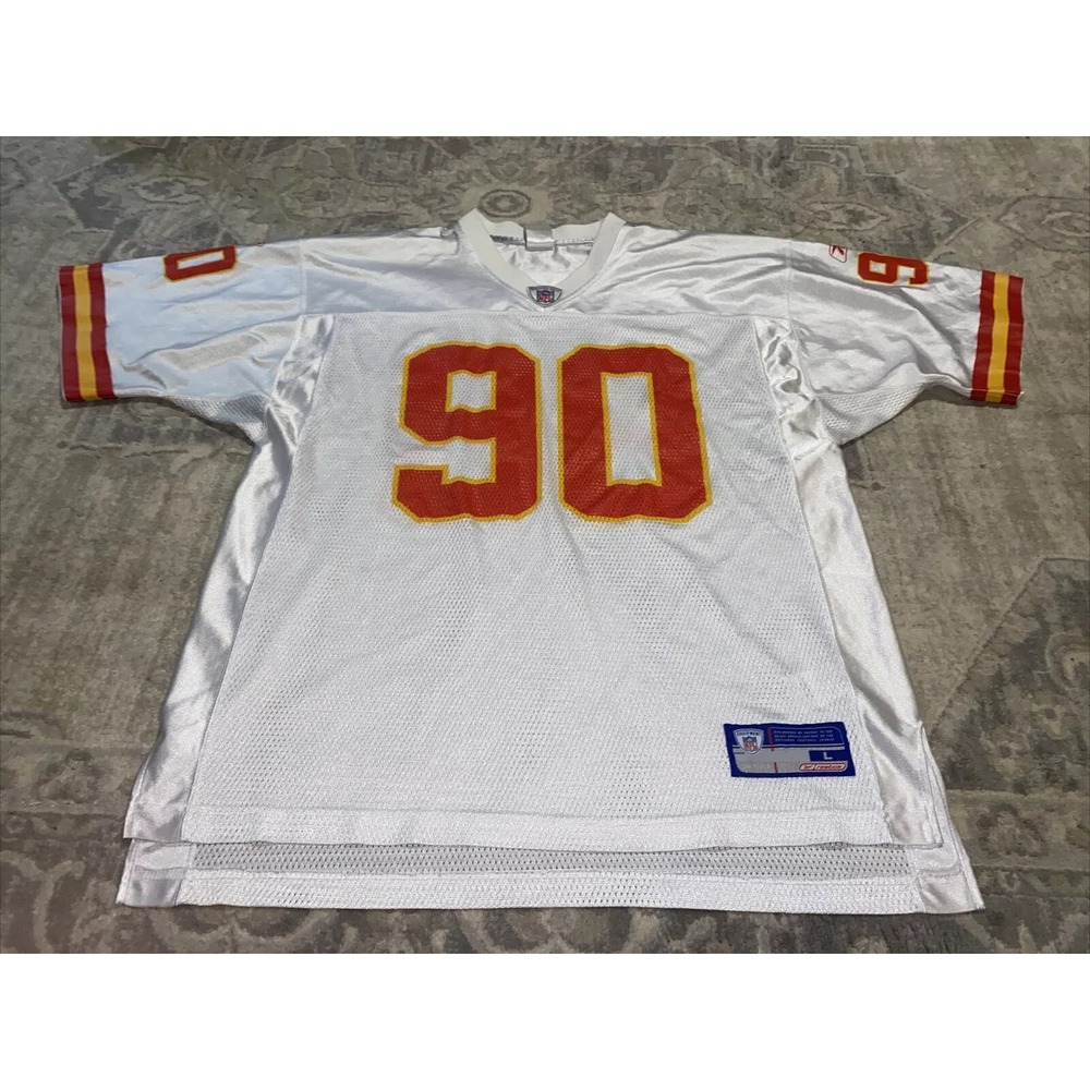 Ryan Sims #90 NFL Kansas City Chiefs‎ Jersey Sz Large Men's